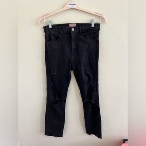 Show me your Mumu Black ripped jeans